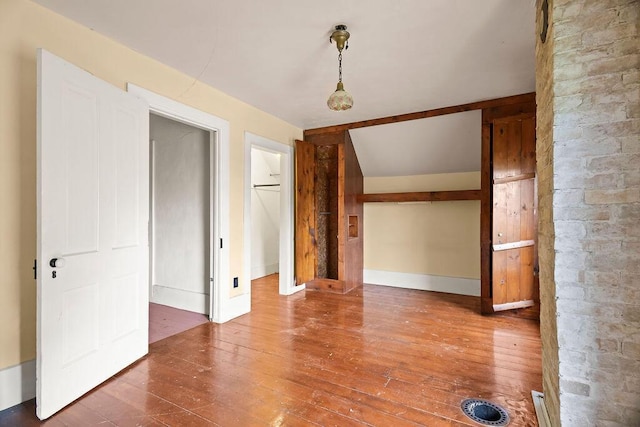5046 State Highway 33, West Bend, WI 53095 - unfurnished room with hardwood / wood-style floors