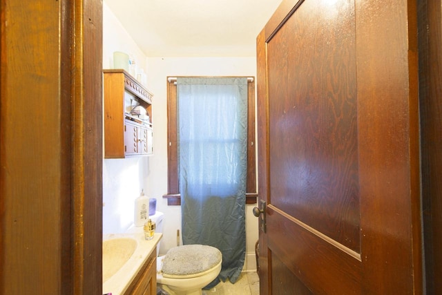 134 N Watertown St, Waupun, WI 53963 - bathroom featuring vanity and toilet