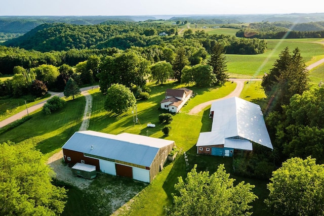 E2880 Witcraft Ridge Rd, Genoa, WI 54632 - aerial view of sparsely populated area