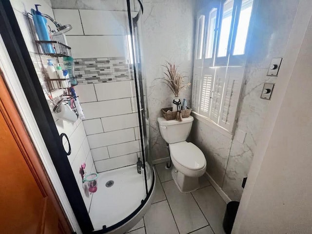 12308 W Walker St, West Allis, WI 53214 - full bathroom with a shower stall and tile patterned flooring