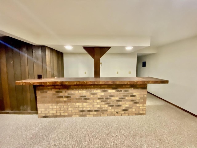 5572 Stable View Ln, Fitchburg, WI 53575 - indoor dry bar with carpet flooring and baseboards
