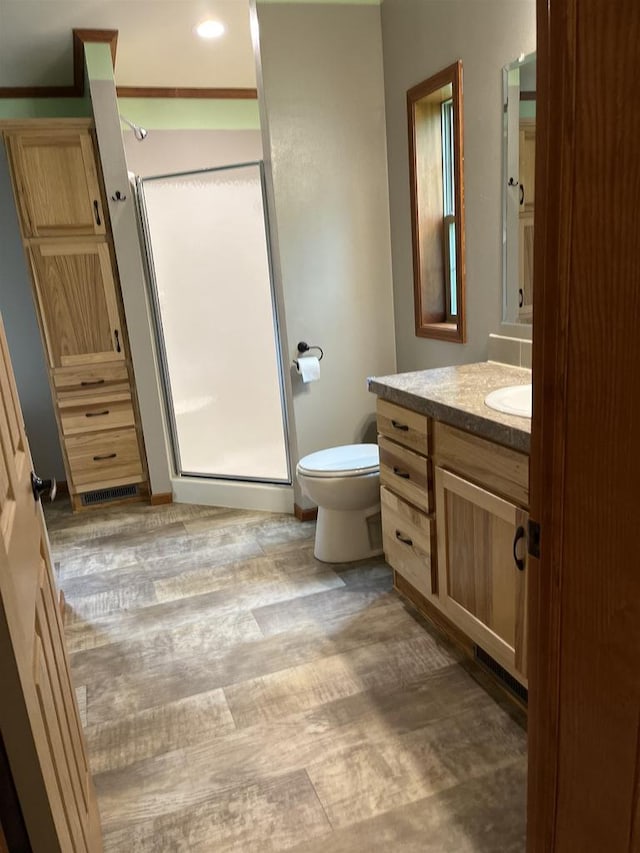 N13403 US Highway 141, Wausaukee, WI 54177 - full bath featuring a shower stall and vanity