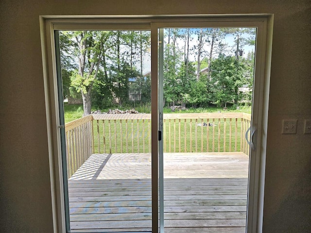1209 E 15th St, Marshfield, WI 54449 - doorway to outside with healthy amount of natural light