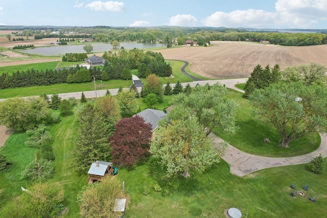 N5562 County Road A, Lake Mills, WI 53551 - aerial view of property and surrounding area featuring a large body of water and rural landscape
