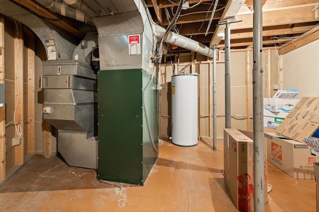 1240 Franklin St, Wisconsin Rapids, WI 54494 - utilities featuring gas water heater