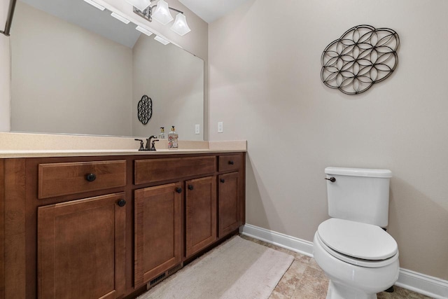 1040 Ann Marie Way, Oconomowoc, WI 53066 - half bathroom featuring baseboards and vanity