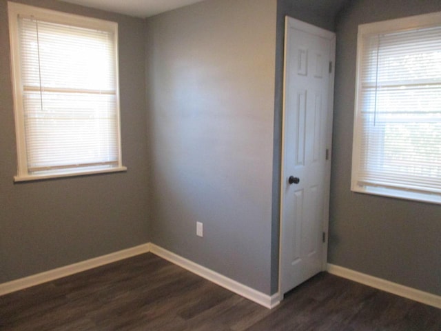 2116 W Atkinson Ave Unit 2116A, Milwaukee, WI 53209 - unfurnished room with dark wood-style floors and baseboards