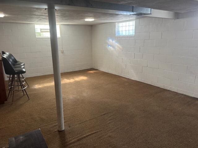 3681 S 5th St, Milwaukee, WI 53207 - basement with carpet