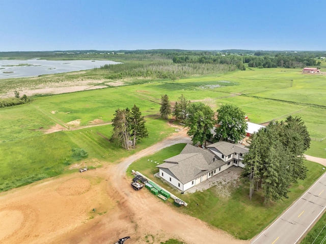 5836 County Road V, Gillett, WI 54124 - overview of rural landscape featuring a nearby body of water