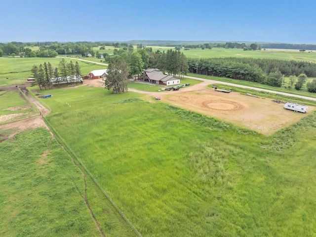 5836 County Road V, Gillett, WI 54124 - aerial view of sparsely populated area