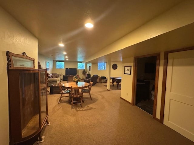 4920 N Meade St, Appleton, WI 54913 - carpeted dining room featuring recessed lighting