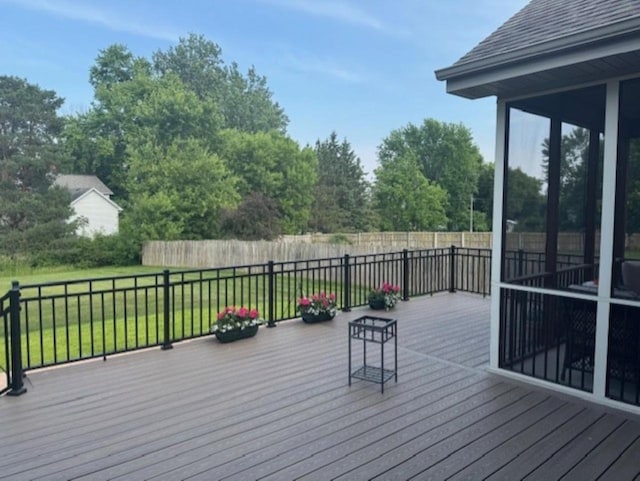 4920 N Meade St, Appleton, WI 54913 - view of wooden terrace