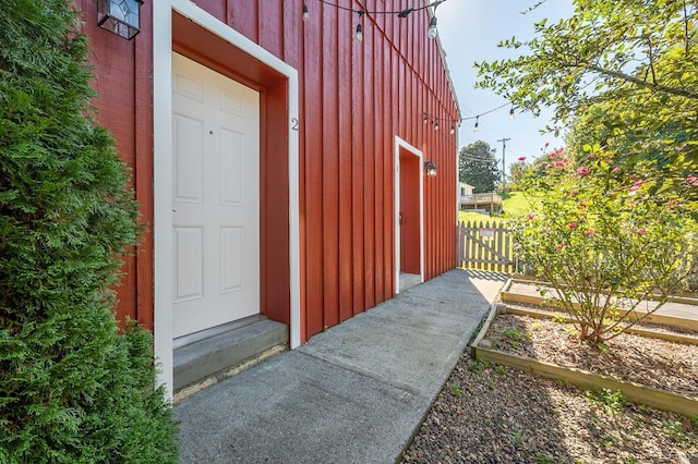 7505 Timberlake Rd, Lynchburg, VA 24502 - doorway to property featuring board and batten siding