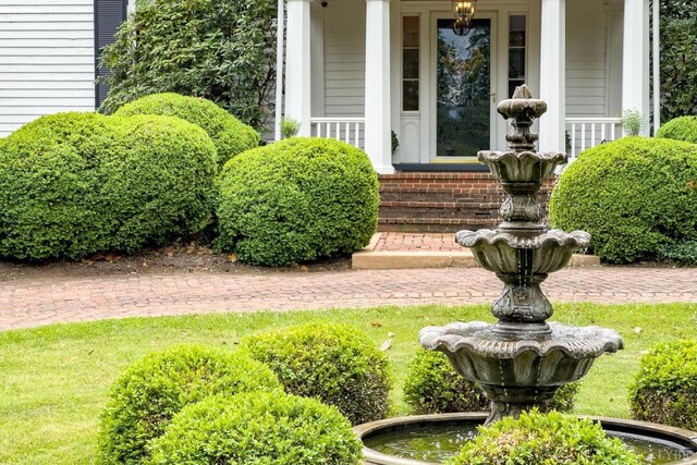 7821 Bellevue Rd, Forest, VA 24551 - property entrance with covered porch