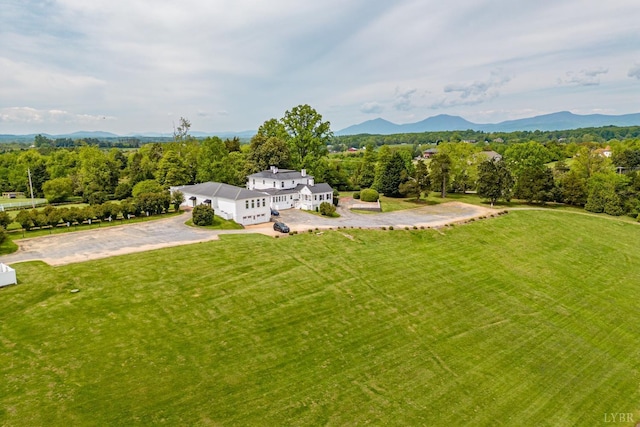 7821 Bellevue Rd, Forest, VA 24551 - birds eye view of property featuring a mountain view