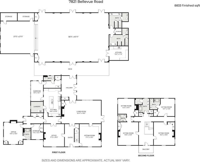 7821 Bellevue Rd, Forest, VA 24551 - room layout