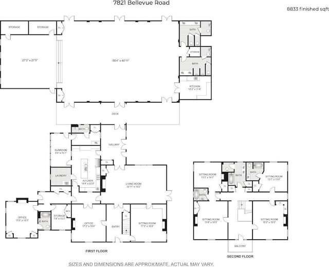 7821 Bellevue Rd, Forest, VA 24551 - floor plan