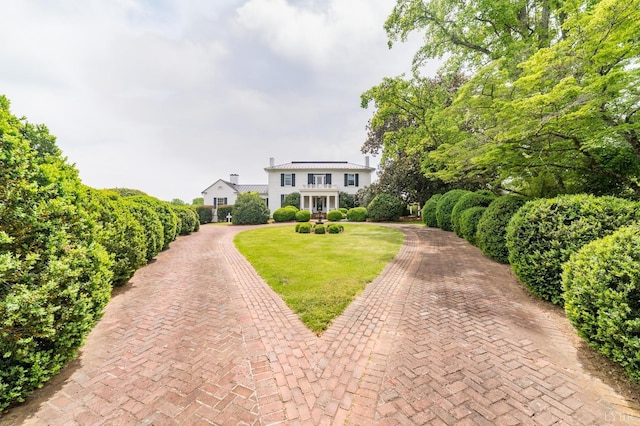7821 Bellevue Rd, Forest, VA 24551 - view of front of home with a front lawn