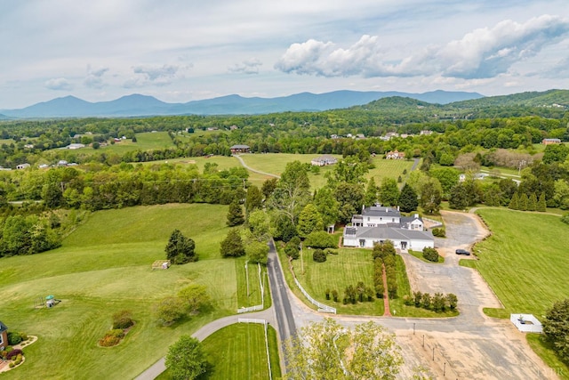 7821 Bellevue Rd, Forest, VA 24551 - drone / aerial view of a mountain backdrop