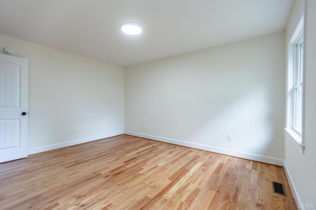 465 Soybean Dr, Appomattox, VA 24522 - spare room featuring wood finished floors and baseboards