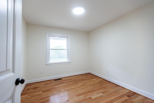465 Soybean Dr, Appomattox, VA 24522 - spare room featuring light wood-style flooring and baseboards