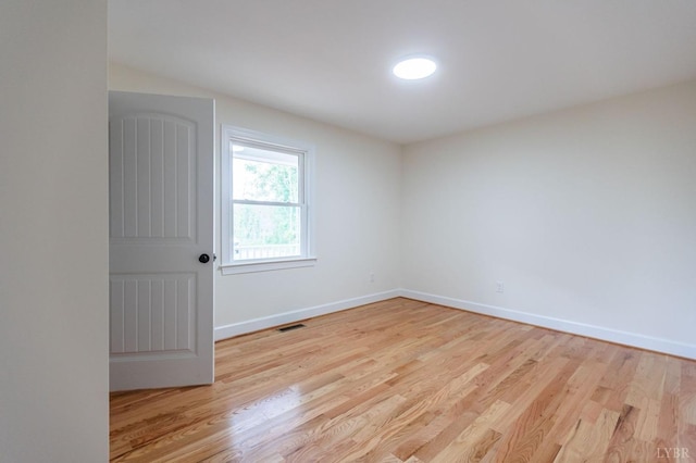 465 Soybean Dr, Appomattox, VA 24522 - spare room featuring wood finished floors and baseboards