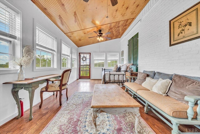 2816 Lowesville Rd, Lowesville, VA 22922 - sunroom with healthy amount of natural light and vaulted ceiling
