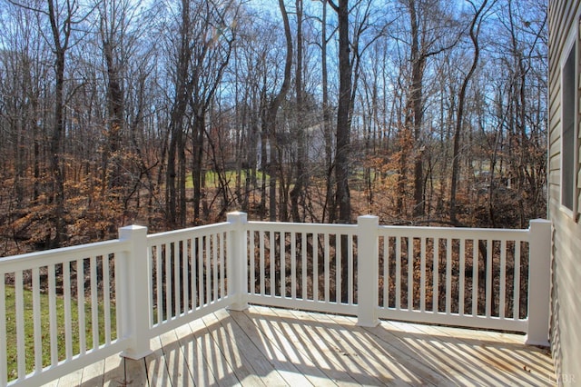 872 Two Bid Rd, Evington, VA 24550 - view of wooden terrace