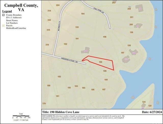 0 Hidden Cove Ln, Lynch Station, VA 24571