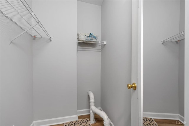 1055 Mariners Way, Huddleston, VA 24104 - spacious closet featuring wood finished floors
