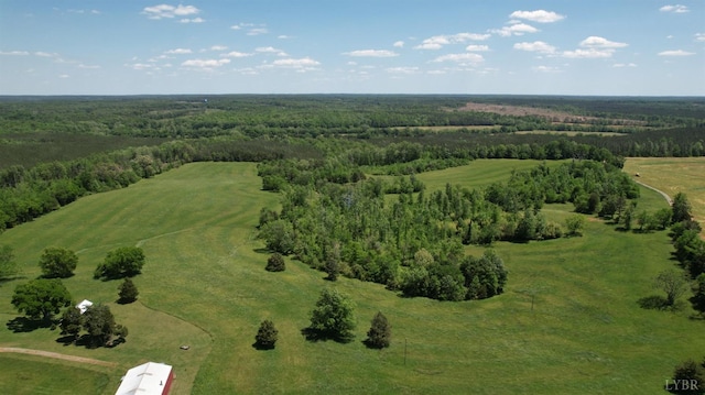 1501 Saxkey, Drakes Branch, VA 23937 - drone / aerial view of a heavily wooded area
