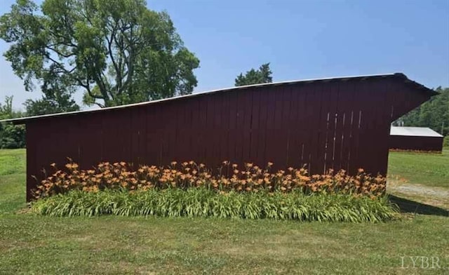 1501 Saxkey, Drakes Branch, VA 23937 - view of pole building with a lawn