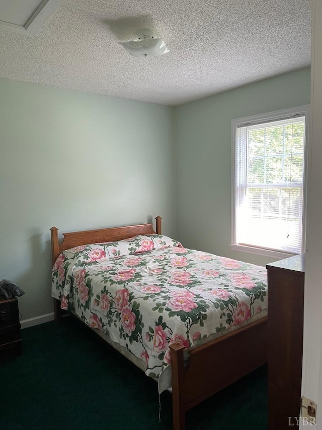 7084 Hunting Creek Rd, Nathalie, VA 24577 - bedroom with carpet flooring and a textured ceiling