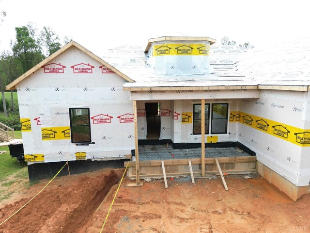 view of property in mid-construction