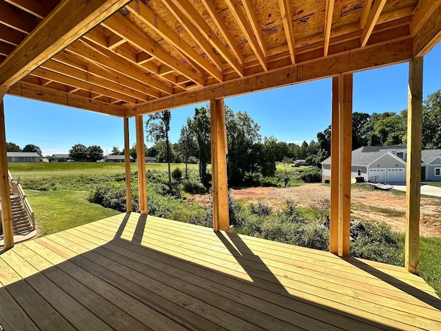 view of deck