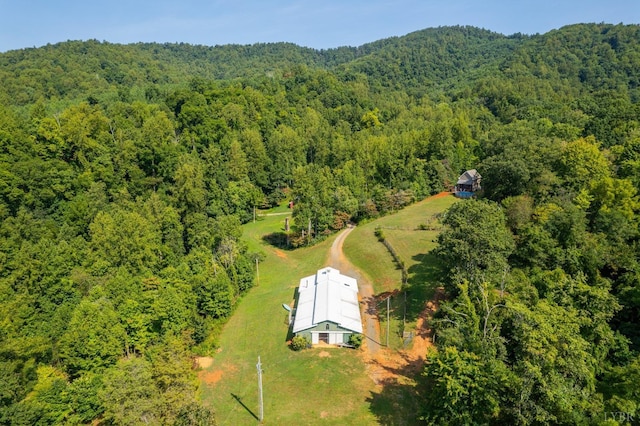 1343 Wares Gap Rd, Monroe, VA 24574 - bird's eye view with a view of trees