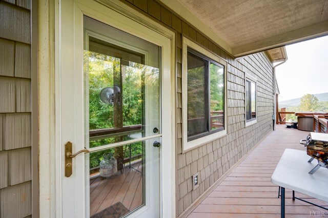 1343 Wares Gap Rd, Monroe, VA 24574 - view of deck