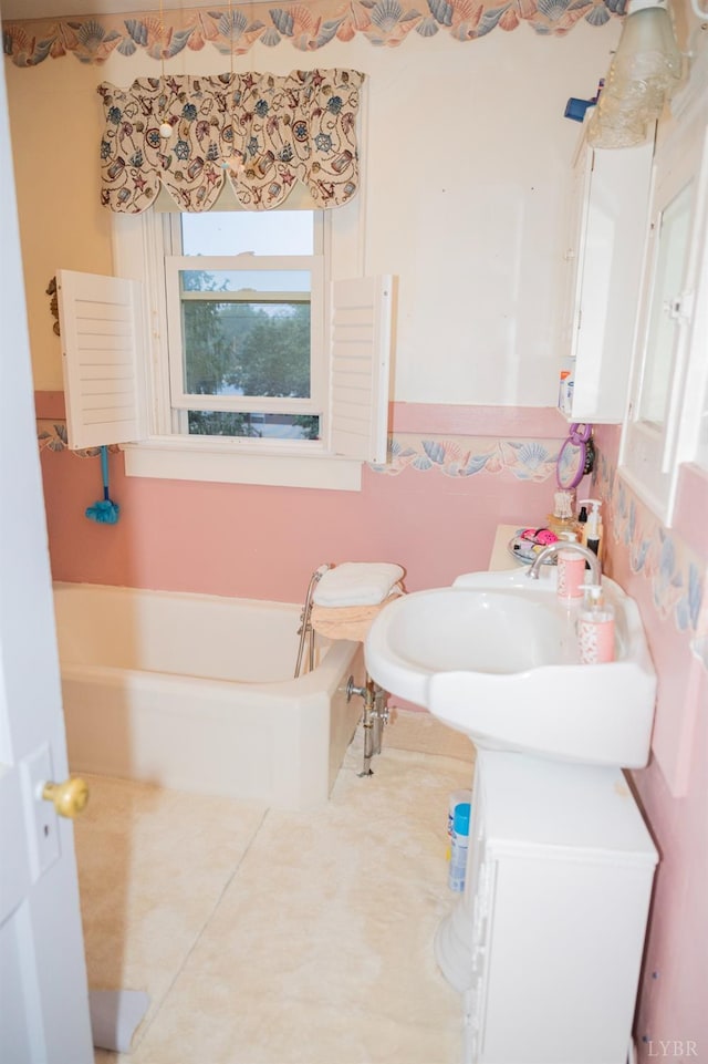 811 Broad St, Altavista, VA 24517 - bathroom featuring vanity and a bath