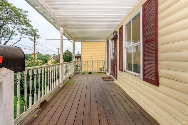 906 8th St, Lynchburg, VA 24504 - view of wooden deck
