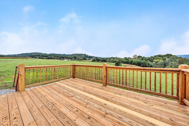 1095 Fox Ln, Moneta, VA 24121 - view of wooden deck