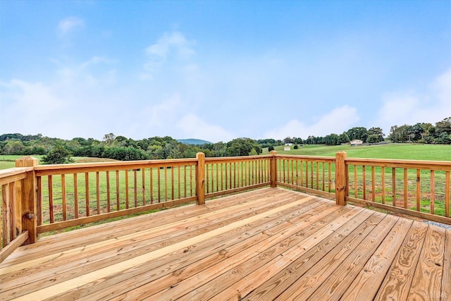 1095 Fox Ln, Moneta, VA 24121 - wooden terrace with a lawn