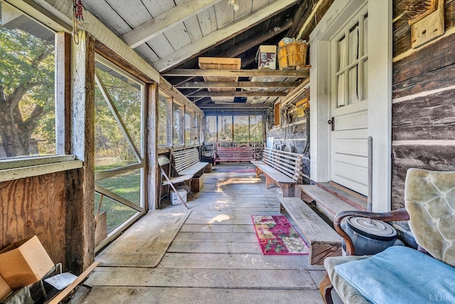 1155 Gaston Rd, Vinton, VA 24179 - sunroom / solarium featuring healthy amount of natural light
