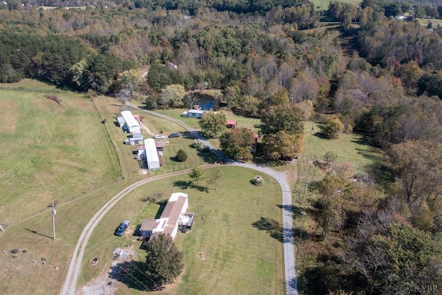 1155 Gaston Rd, Vinton, VA 24179 - view of property location featuring rural landscape and a heavily wooded area
