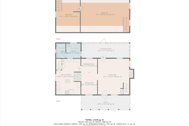1155 Gaston Rd, Vinton, VA 24179 - room layout