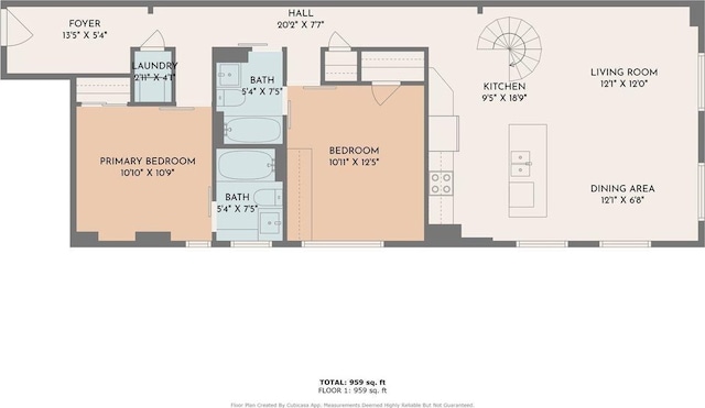 400 SW Salem Ave Unit 2B, Roanoke, VA 24016 - plan