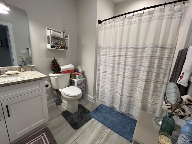 1300 Stoney Ridge Blvd Unit 102, Forest, VA 24551 - bathroom featuring vanity, toilet, and walk in shower