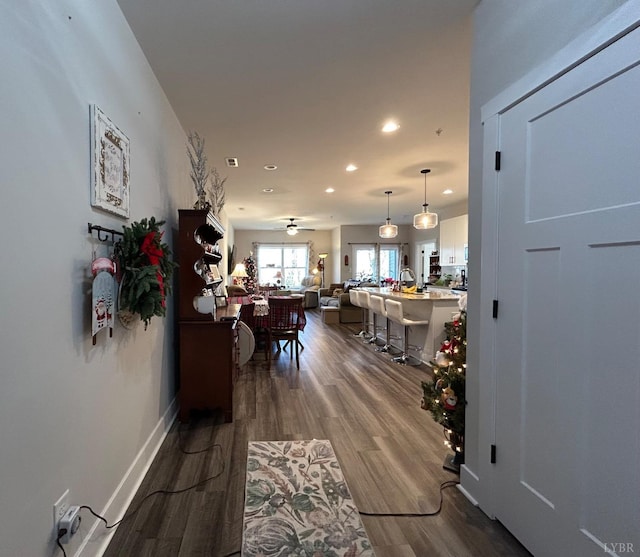 1300 Stoney Ridge Blvd Unit 102, Forest, VA 24551 - corridor featuring hardwood / wood-style floors