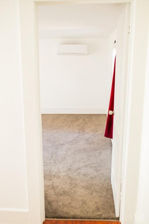 67 Lentz Ln, Shipman, VA 22971 - interior space featuring a wall mounted air conditioner