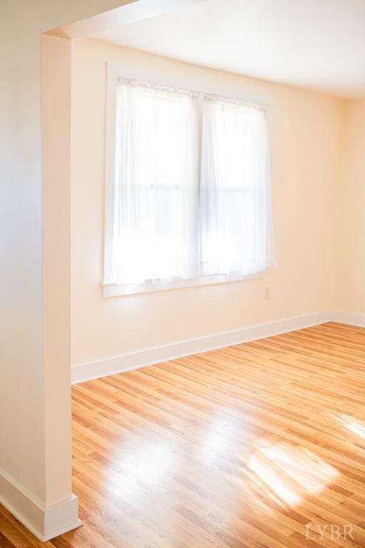 67 Lentz Ln, Shipman, VA 22971 - spare room featuring wood finished floors, healthy amount of natural light, and baseboards