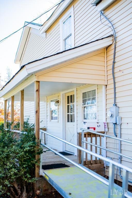 67 Lentz Ln, Shipman, VA 22971 - entrance to property with a porch